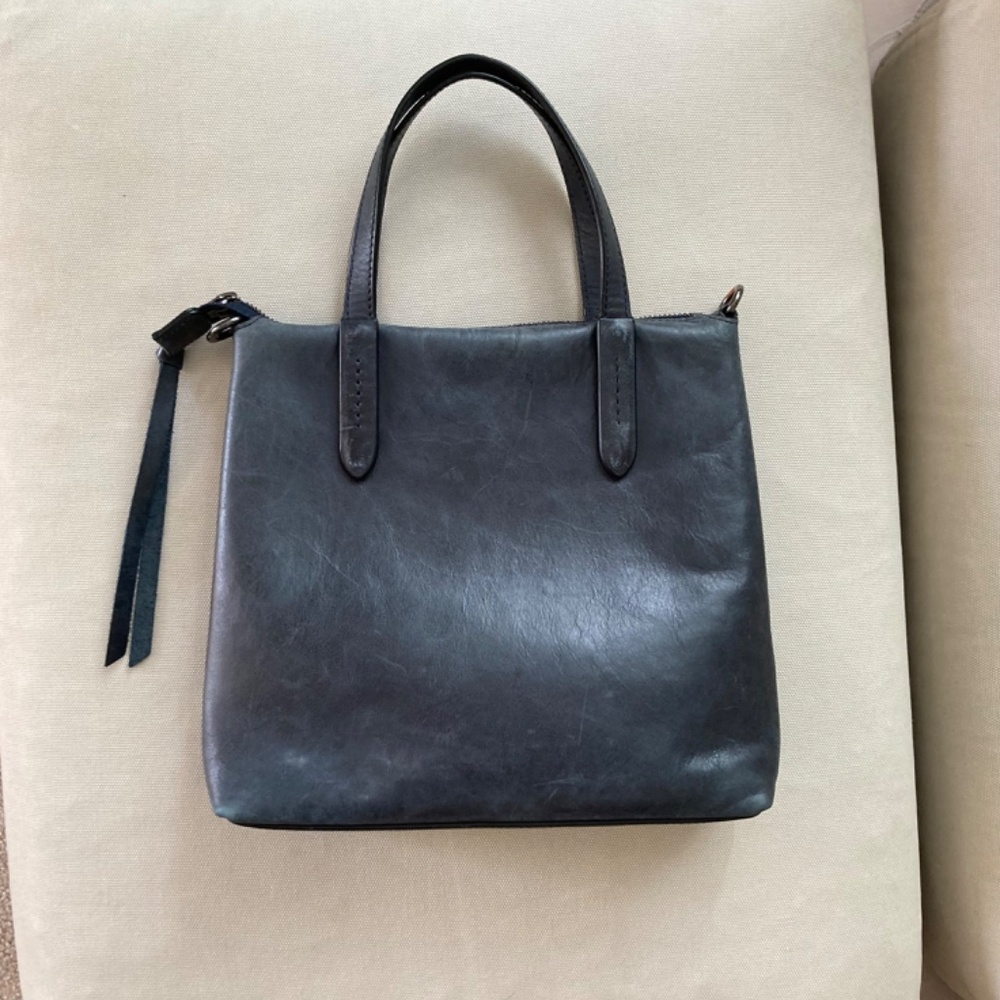 Botkier Highline Leather Tote Satchel - Picture 3 of 5